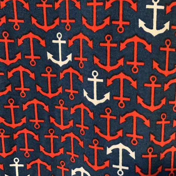 2XL Anchor LuLaRoe Irma Tunic - Picture 2 of 5